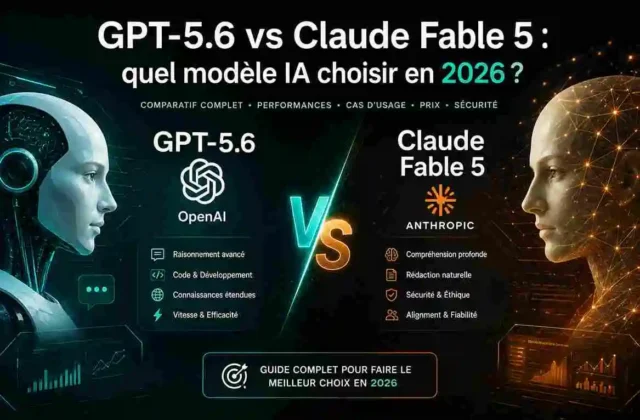 GPT-5.6 vs Claude Fable 5 : quel modèle IA choisir en 2026 ?