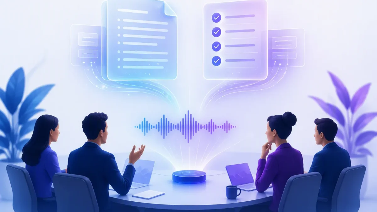 Les meilleurs outils IA pour vos réunions : transcription, résumé et suivi